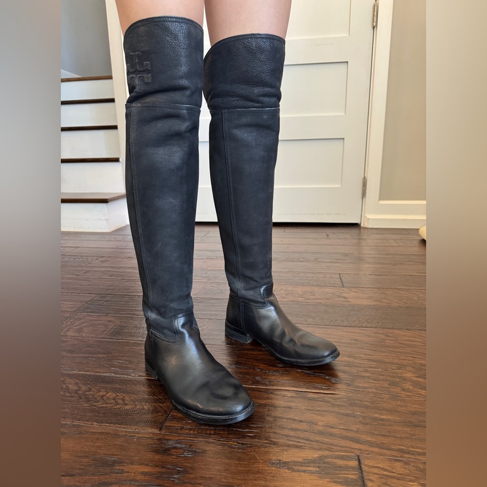 Tory Burch Simone Over the Knee Riding Boot